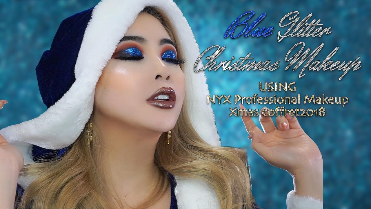 【クリスマス本番メイク】メザイクなしカットクリース🎅🏼NYX💙Professional🎄MakeUp💙