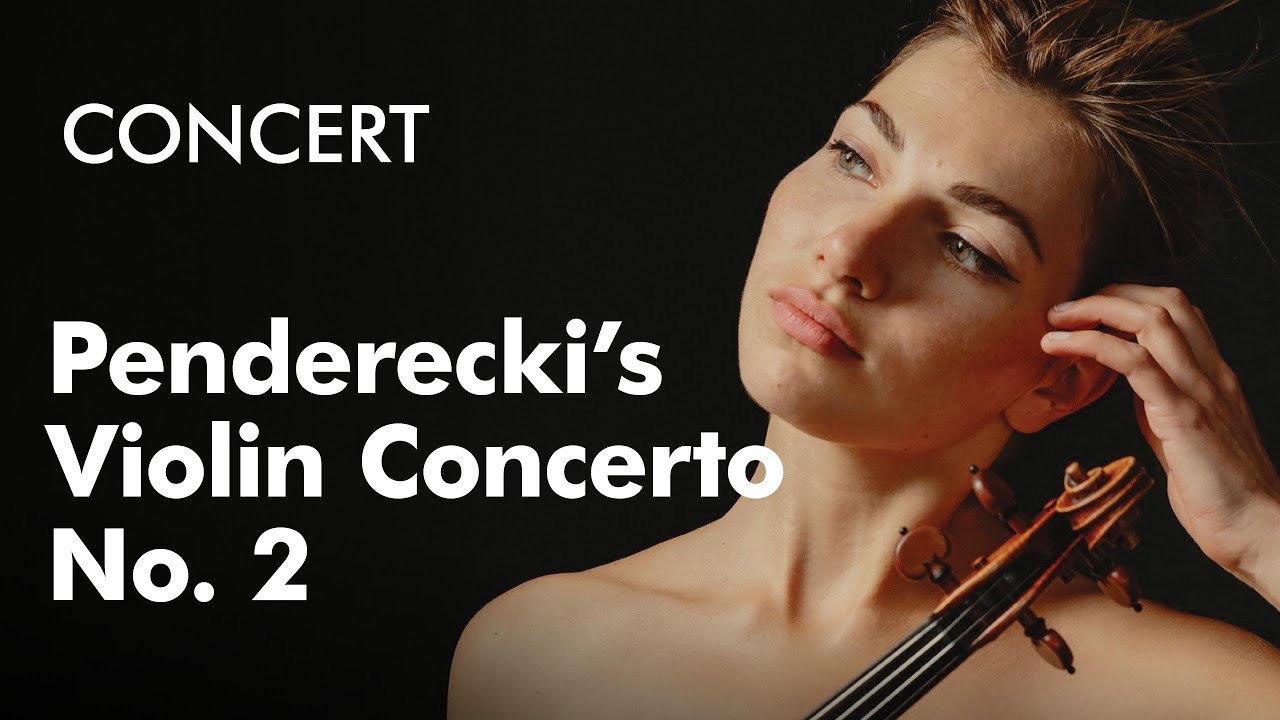 Live: Penderecki's Violin Concerto No. 2 – Gulbenkian Orchestra / Lorenzo Viotti / Diana Tishchenko