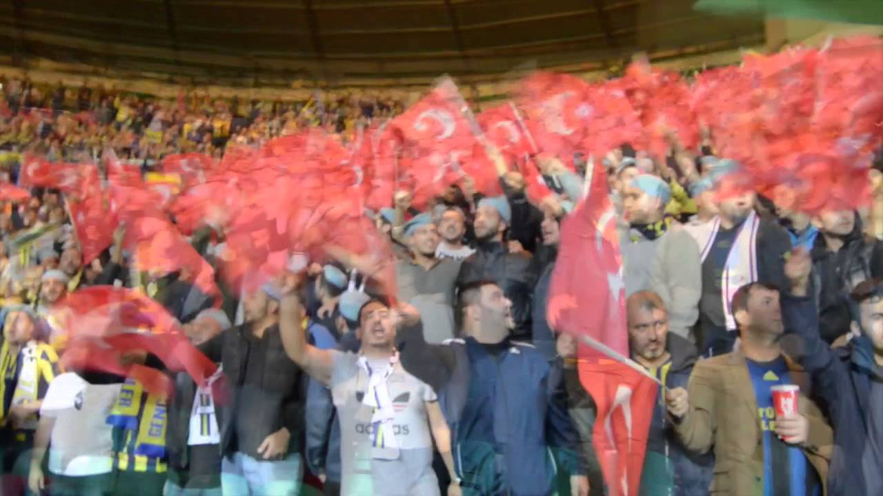 GFB Europe - Ultras Fenerbahçe @ Glasgow (01.10.2015)