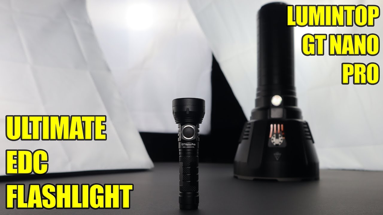 GT Nano Pro | Lumintop 1620 lumens - YouTube