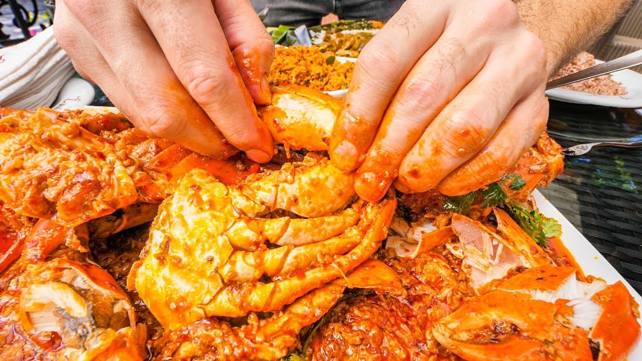 EXTREMELY SATISFYING Crab Tour of Sri Lanka - GIANT Crab Claw LOLLIPOPS + BEST Seafood in Sri Lanka! | The Food Ranger