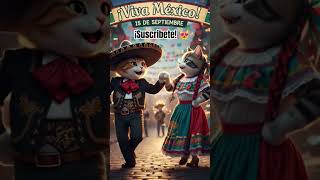 🇲🇽🎶 ¡No creerás lo tierno que se ven estos gatitos bailando el Son de la Negra! 🎆😻 #gatos #mexico