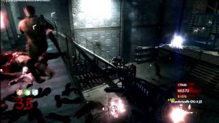 Nazi Zombies Level 36 Der Riese Strategy 4 Player Cod 5 World At War Part1