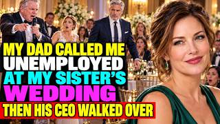 My Dad Called Me “Unemployed” at My Sister’s Wedding — Then His CEO Walked Over