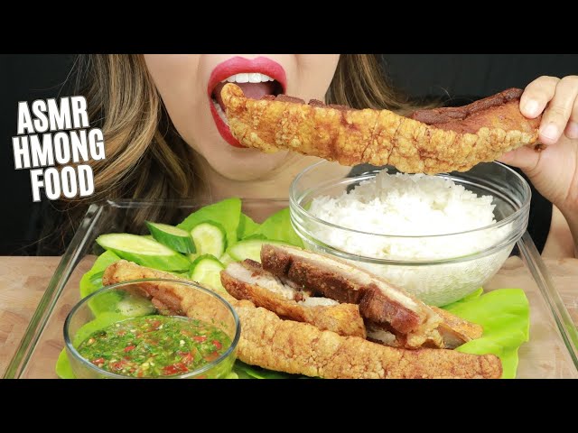 FRIED PORK BELLY AND RICE WITH WATER ~ HMONG COMFORT FOOD