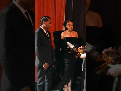 Asap Rocky Rihanna At The 2023 Golden Globes January 10 2023 Shorts Rihannashorts 