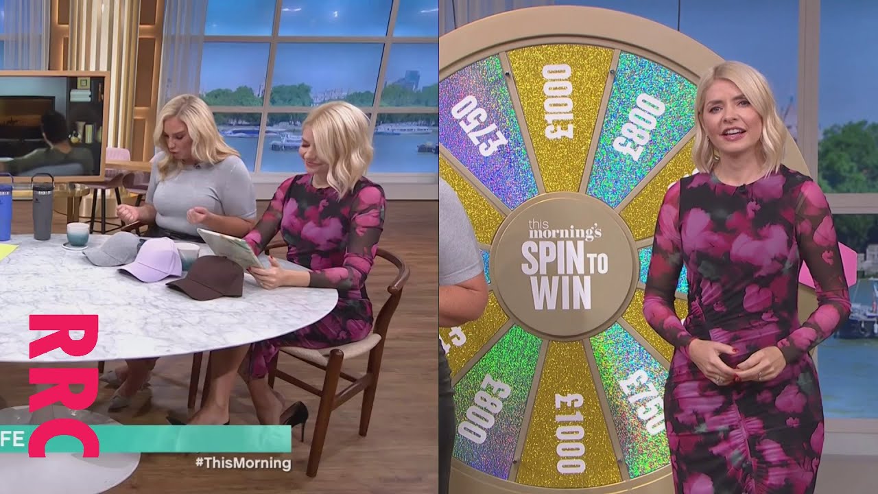 Holly Willoughby @big heel pops