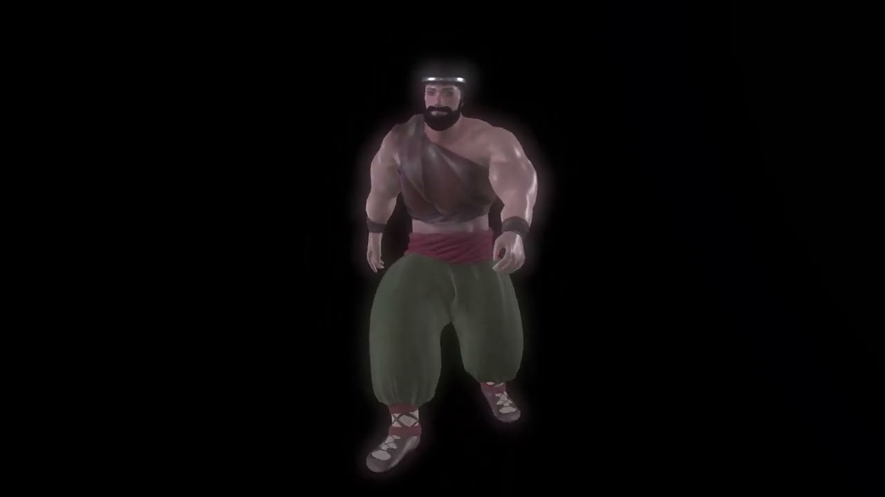 Game Character Preview Scinner Walk round