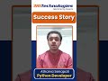 He Did This During Learning & Got Placed Immediately #CareerTransition #PythonDeveloper