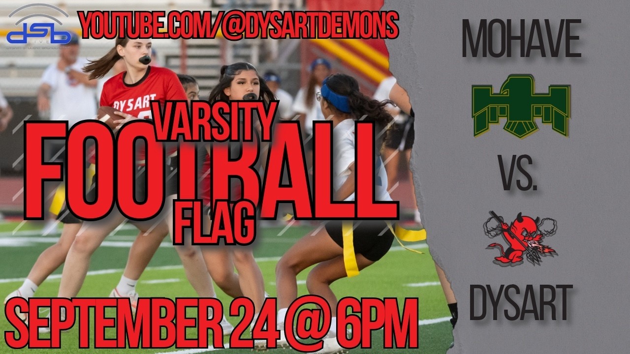 September 24: Mohave vs Dysart- Flag Football