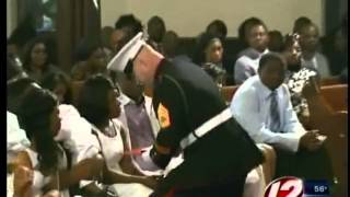 Memorial Service Held for Fallen Providence Marine