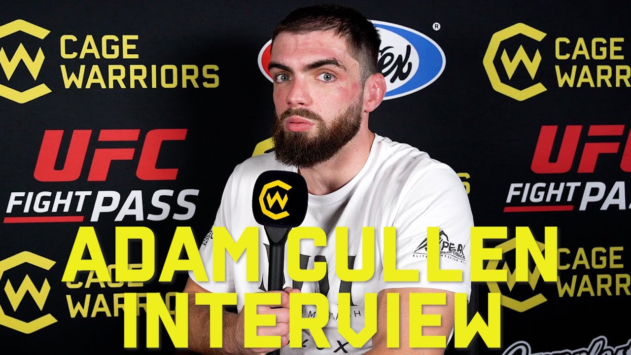 CW 160: Adam Cullen post-fight interview - YouTube
