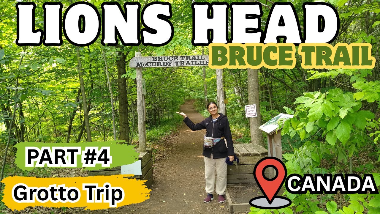 Lions Head | The Bruce Trail | Canada Summer trip | Grotto Trip |PART # 4 |@Discovering Duos