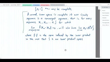 ECE6250   09 Approximations in Hilbert Spaces pt 1
