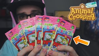 UNBOXING- Animal Crossing Sanrio Amiibo Card Packs