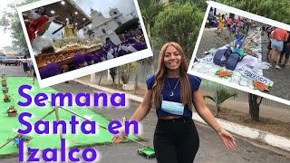 SEMANA SANTA en EL SALVADOR | MIRA como SE CELEBRA en IZALCO LA CIUDAD de LA MAGIA