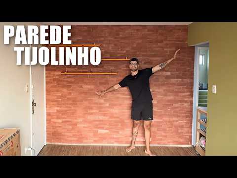 FIZ UMA PAREDE DE TIJOLINHOS | Edu Reforma ep. 2