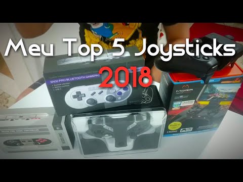 Meus 5 Joysticks bluetooth favoritos em 2018 (TOP 5 Joysticks Bluetooth).