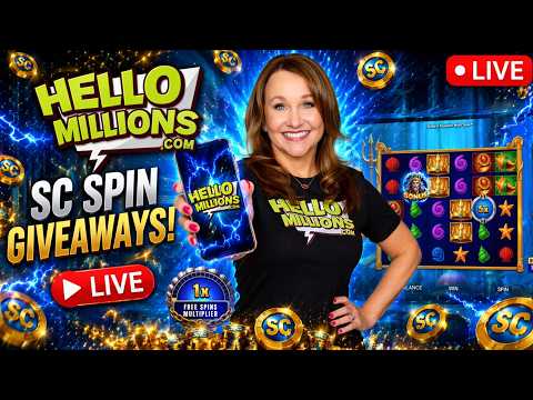 Big Spins & Big Wins LIVE on Hello Millions! Text STACEY to 33777 to Connect!