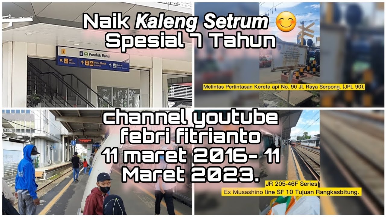 NAIK KALENG SETRUM JR 205 SPESIAL Ulang Tahun Ke 7 YT FEBRI FITRIANTO 11 MAR 2016-11 MAR 2023