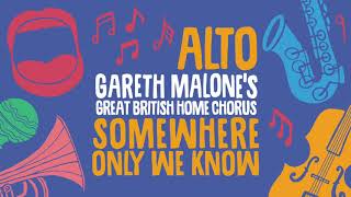Somewhere Only We Know - Alto - Backing Track