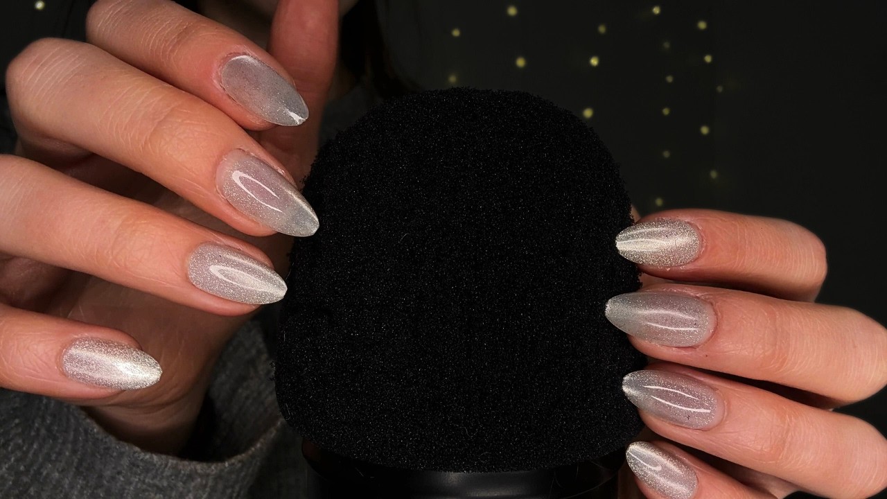 Scratching the Foam Cover to Dust  *aggressive*[ASMR]