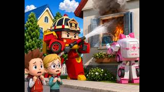 Kitchen Safety for Kids 🚫🔥 | Never Cook Without Adults! | Robocar Poli Fire Safety Episode