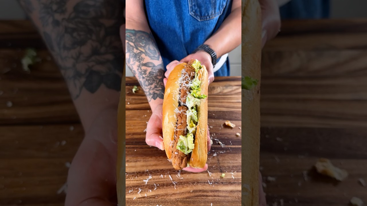 ЛУЧШИЙ СЭНДВИЧ С САЛАТОМ ЦЕЗАРЬ