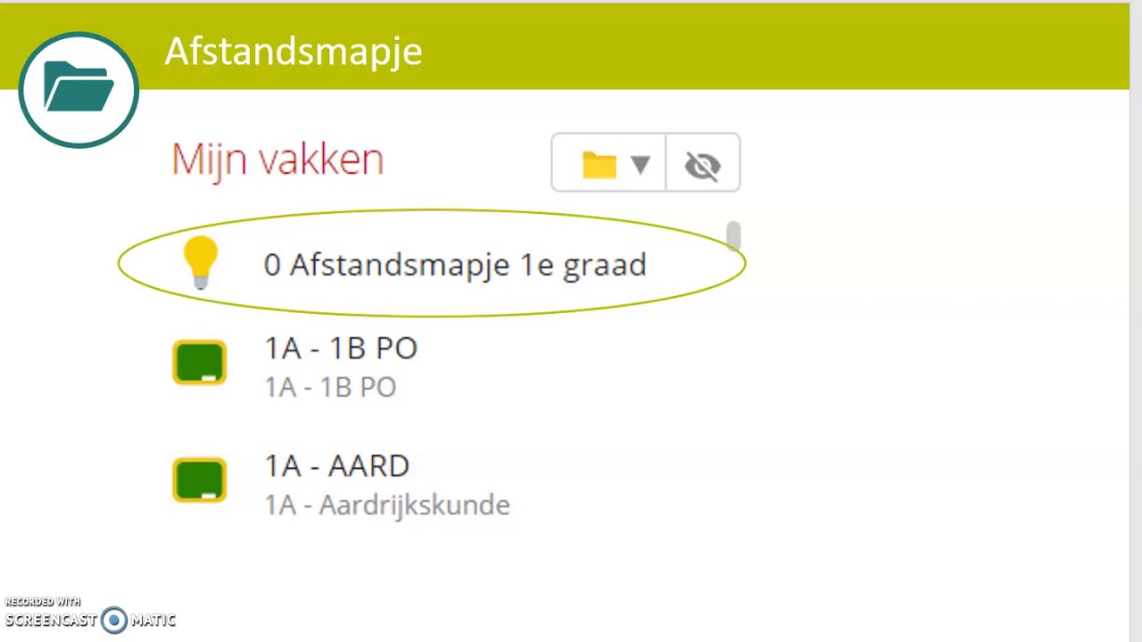Instructiefilmpje afstandsleren