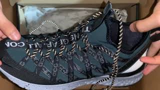 nike react sertu on feet