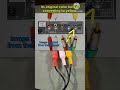 Green Composite Port Vs Av Cables 6 Wired Av Cables Wii Xbox Ps2 Green Yellow Ps3 Gamecube 