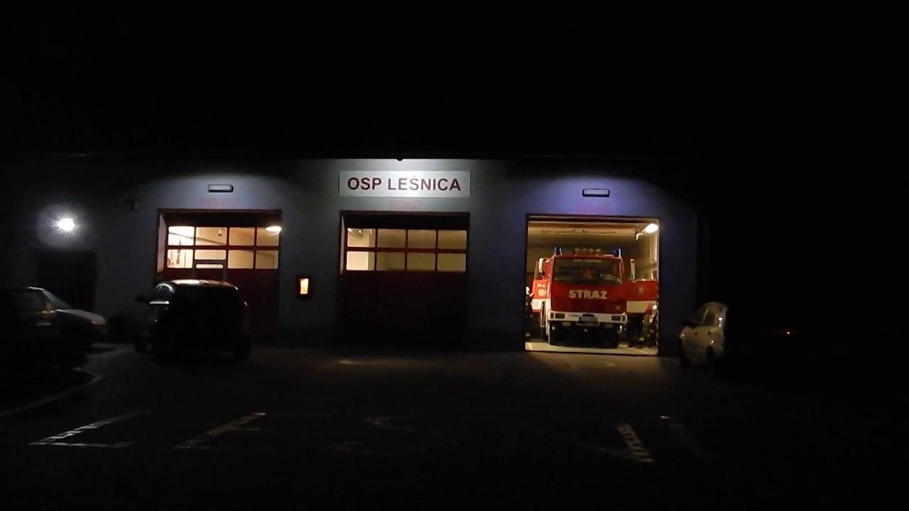 Alarmowo 499[o]06 OSP Leśnica do pożaru sterty gałęzi