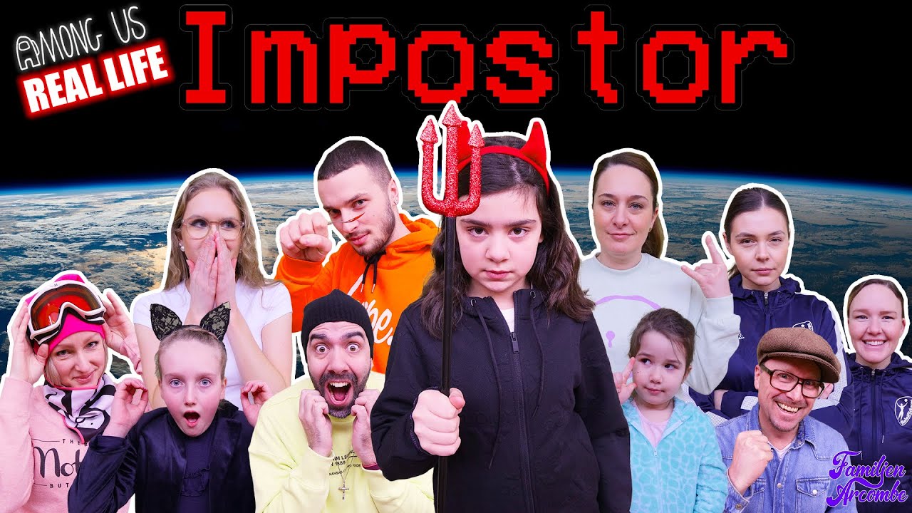 SPELAR AMONG US IN REAL LIFE *SJUKASTE IMPOSTER*