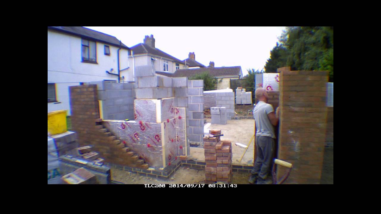 Week 2 Brick House build timelapse UK