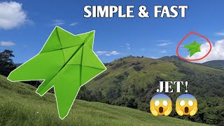 DIY Fighter Jet Paper Plane – Maximum Distance Flight Tutorial