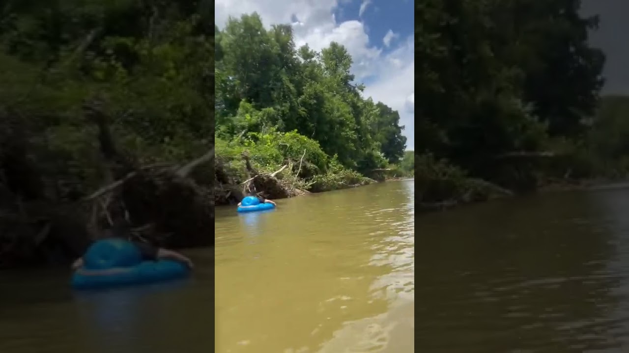 The Dan River in North Carolina.