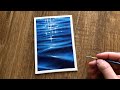 How to Paint Sunlight on Water in Acrylics | STEP by STEP Tutorial