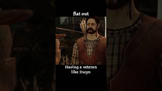 flat out — Dragon age : Origins dialogue scene