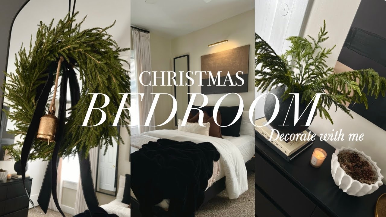 Украшайте Рождество вместе со мной | УЮТНЫЙ СОВРЕМЕННЫЙ РОЖДЕСТВЕНСКИЙ ДЕКОР ДЛЯ СПАЛЬНИ | Украша...