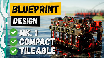 6x Assemblers Blueprint - Compact, Scalable, Mk.1 Design - Satisfactory