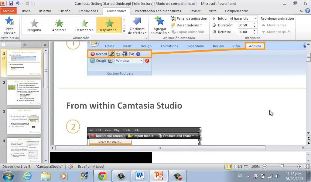 Resultado de imagen para power point TRANSICIONES 2010