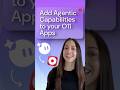 Add Agentic Capabilities to your O11 Apps