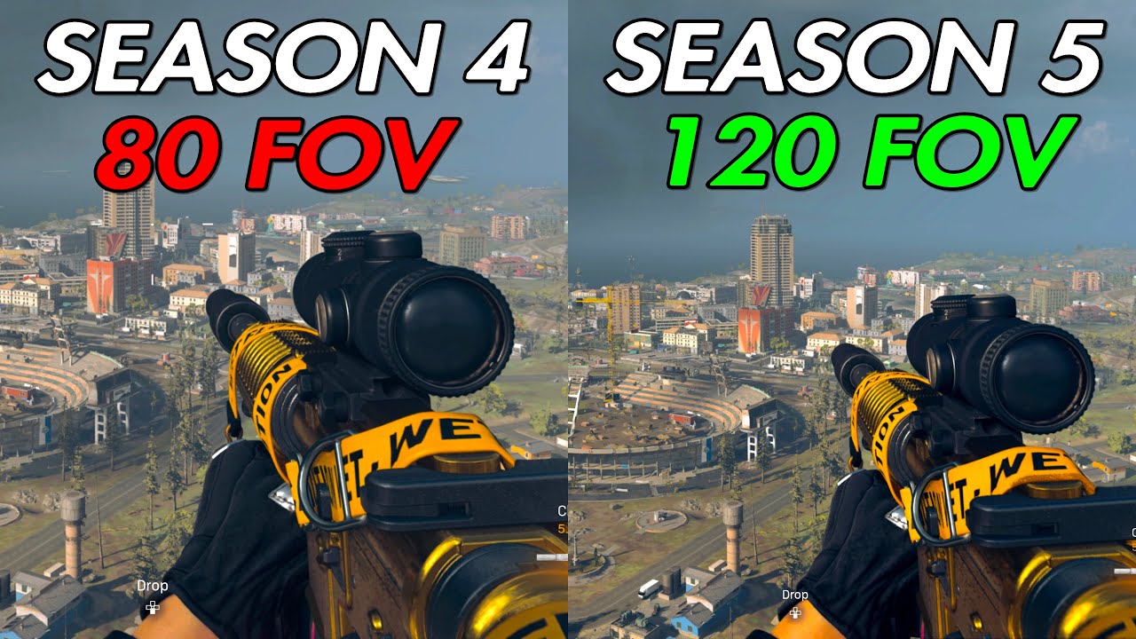 Cod warzone fov console