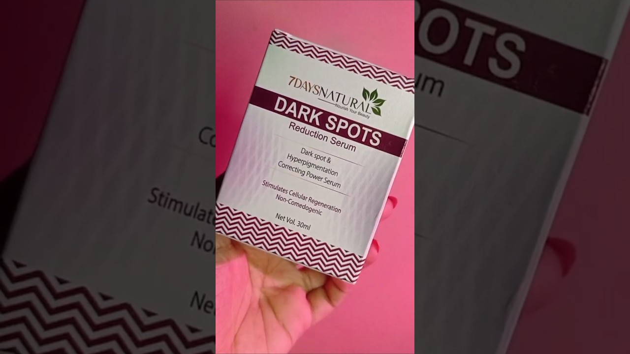face skin treatment for dark spot 7days natural dark spot correction serum fast results glow skin