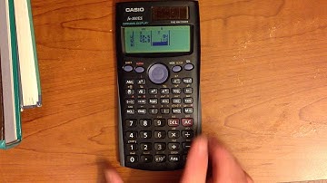 How to do basic linear regression on the Casio fx-300ES