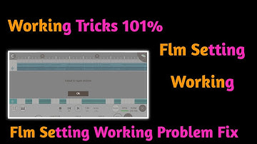 Failed To Open Archive Fl Studio Mobile Problem Fix Flm Setting Working Tricks 2023