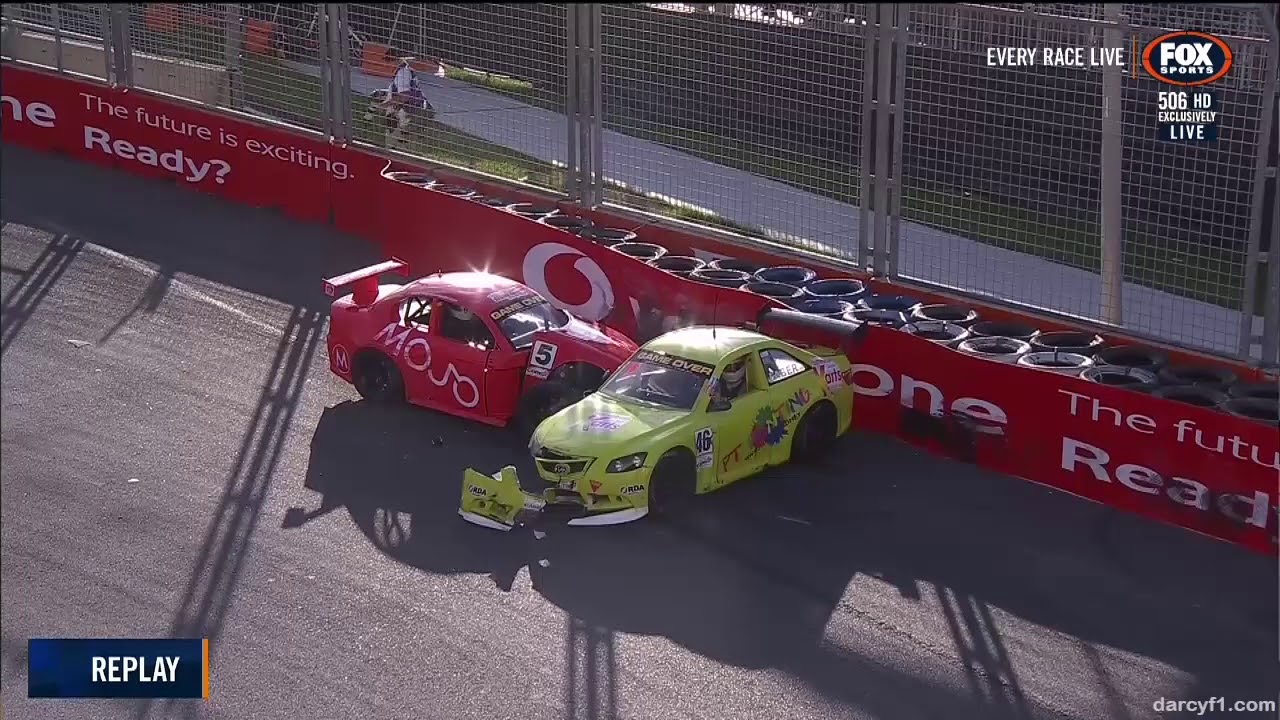 Aussie Racing Cars Championship 2018. Race 1 Surfers Paradise Street ...