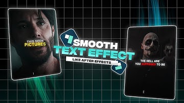 Filmora 13 | Smooth TEXT Effect Like AE