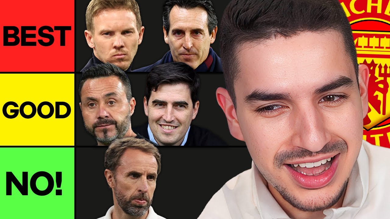 Honestly Ranking EVERY Potential Man United Manager.. (Tier List)