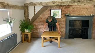 ConverTable - coffee table that converts into a six seater dining table visit www.pintailstudio.com